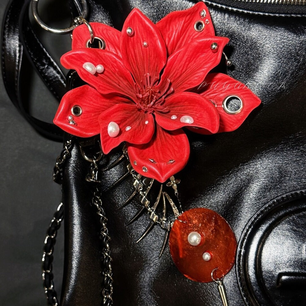 Hollow Valley Thorn Series – Magnolia Bag Charm
