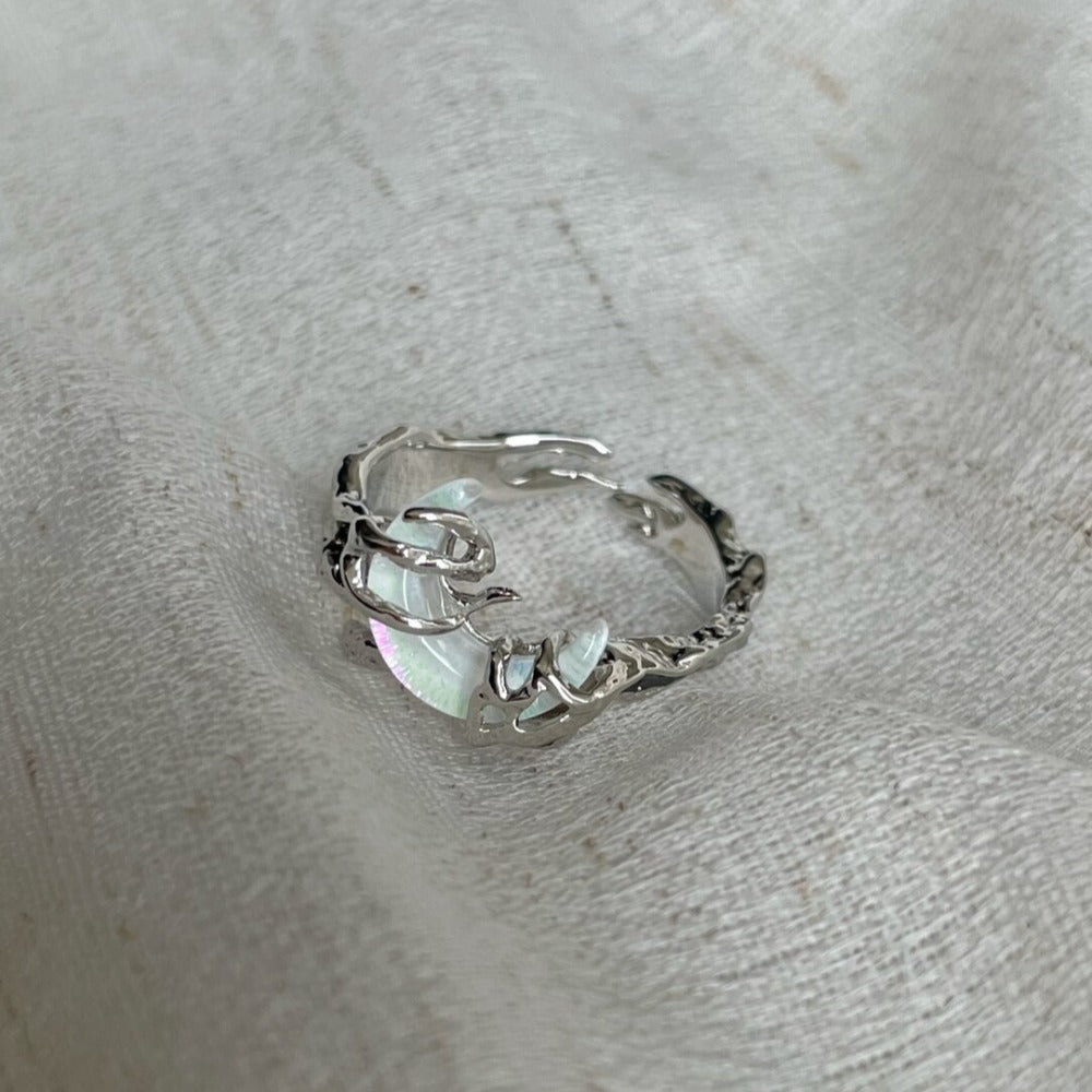 Crescent Swallow Ring