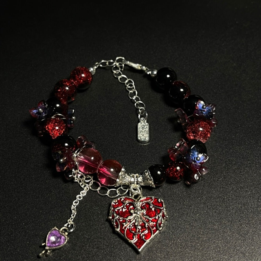 Fearless Heart Crown Bracelet