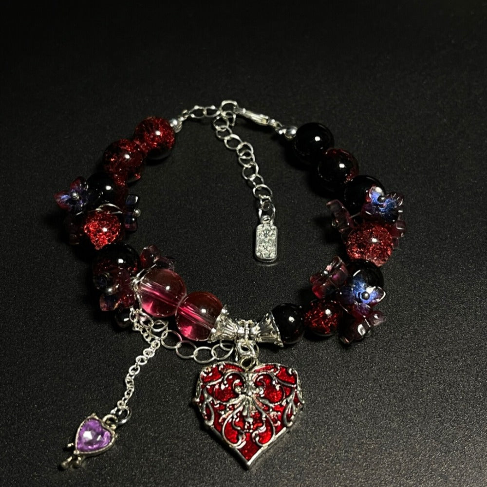 Fearless Heart Crown Bracelet