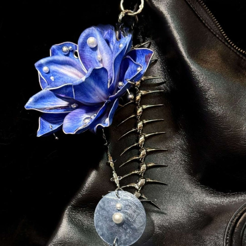 Hollow Valley Thorn Series – Magnolia Bag Charm