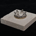 Vintage Crown Ring Set