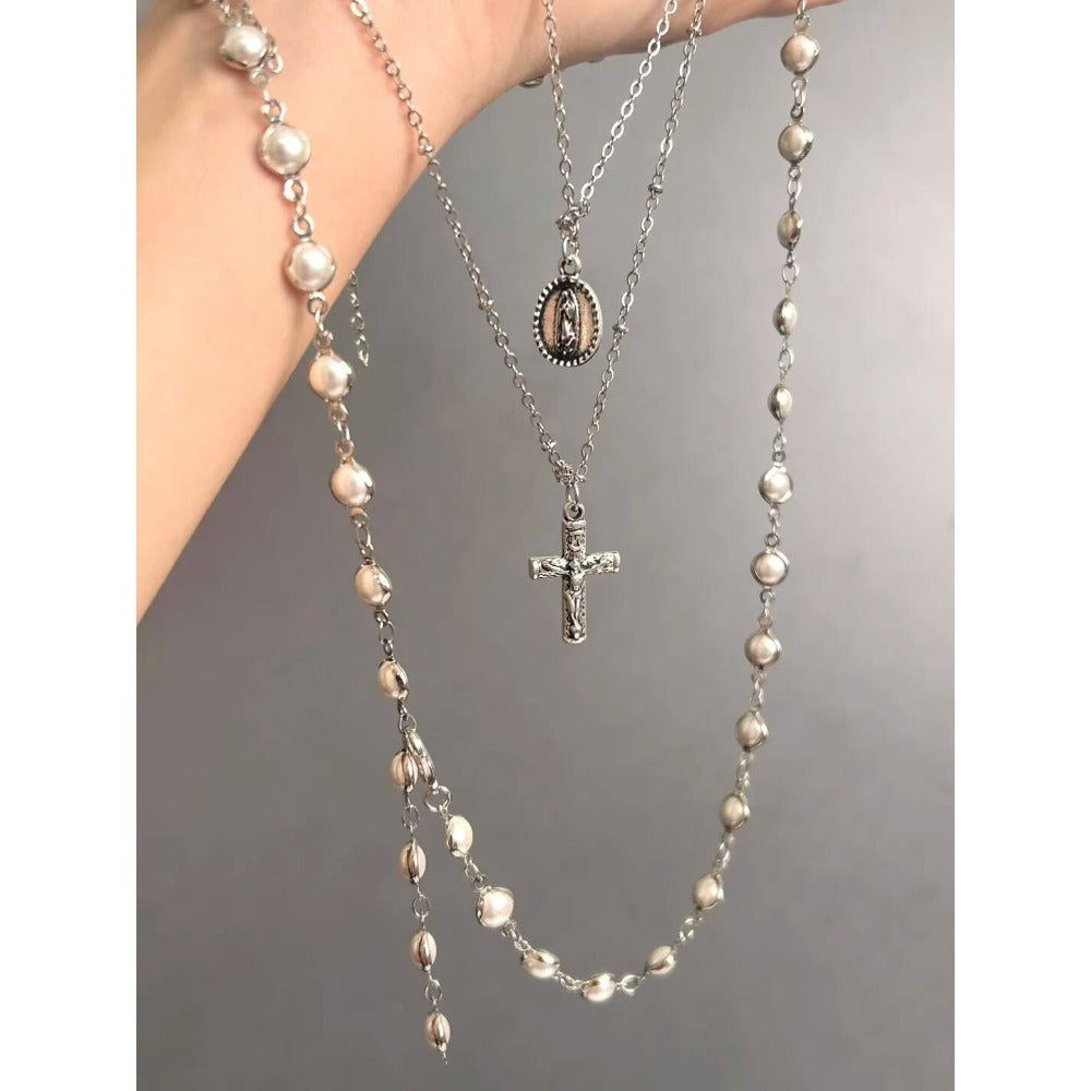 Sacred Shadow Pearl Necklace