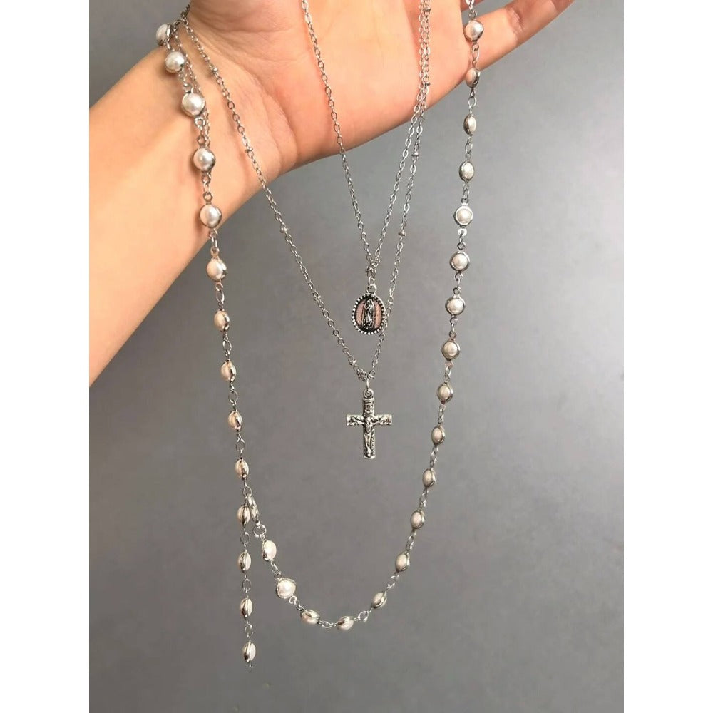 Sacred Shadow Pearl Necklace