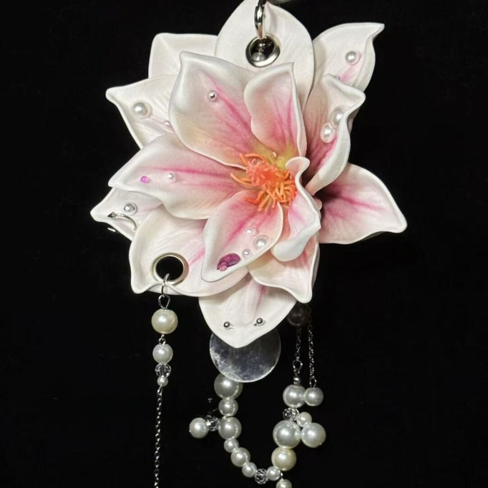 Hollow Valley Thorn Series – Magnolia Bag Charm