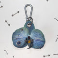 Handmade Punk Phalaenopsis Bag Charm