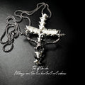 Skull Serpent Sacred Cross Necklace