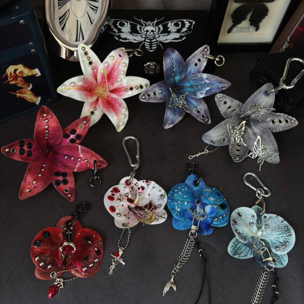 Subculture Orchid & Lily Charm Pendant