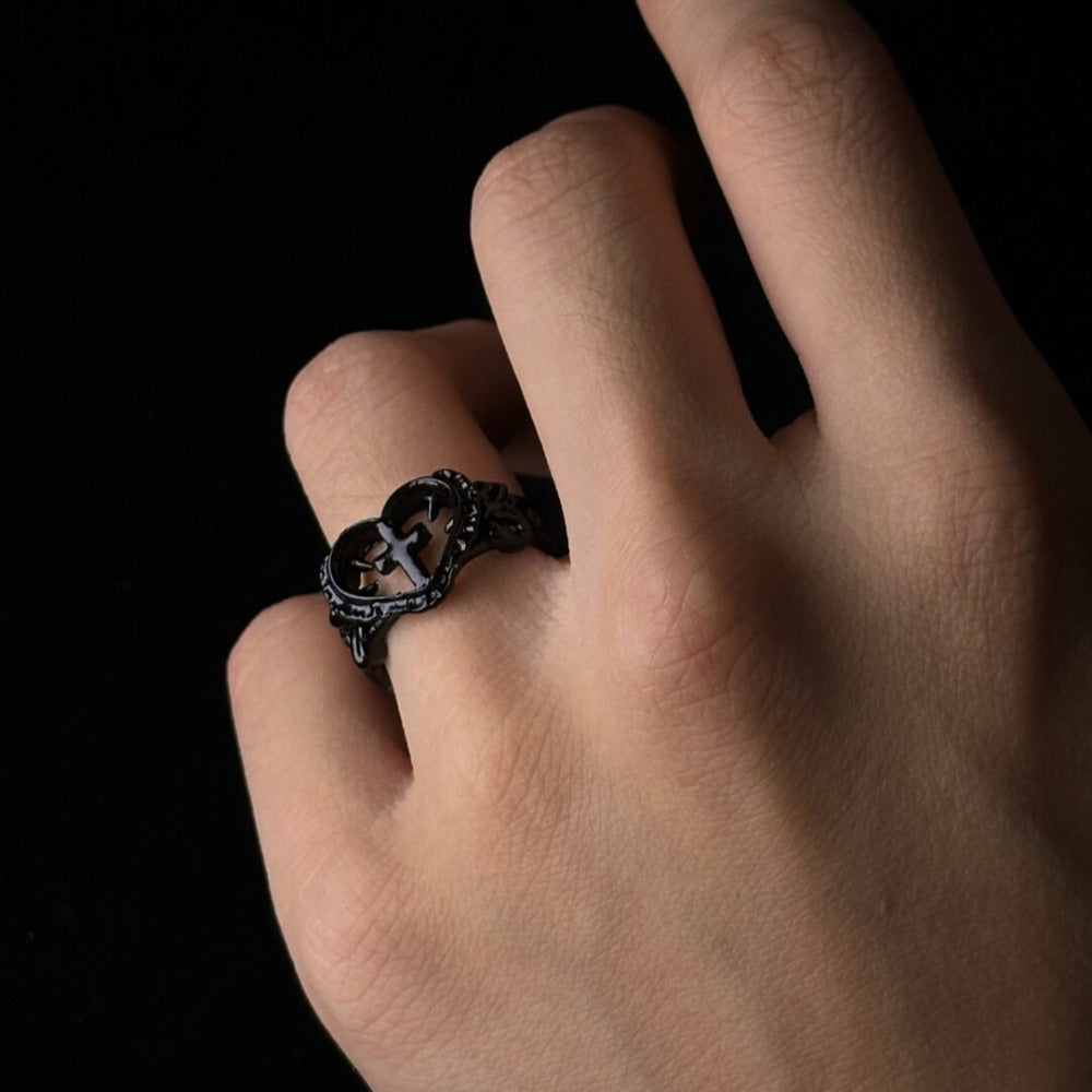 Gothic Cross Ring