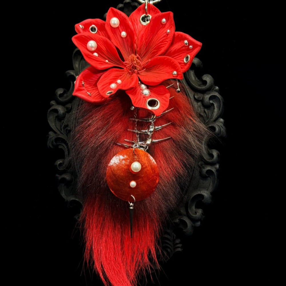 Hollow Valley Thorn Series – Magnolia Bag Charm