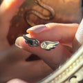 Angel Wing Stud Earrings