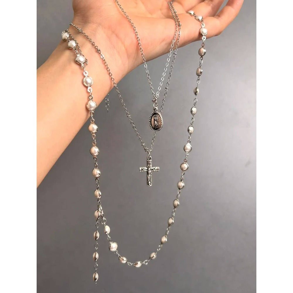 Sacred Shadow Pearl Necklace