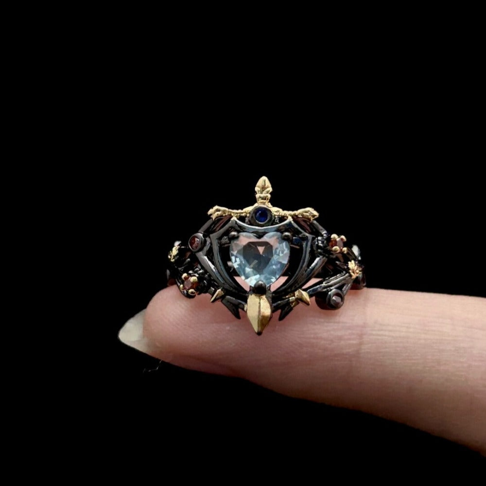 Sword Heart Knight Ring
